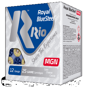 Rio 12 Gauge 3 1-1/4 oz 3 Shot Steel 1400 fps (Box)