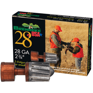 Brenneke Brenneke 28 28 Gauge 2.75 5/8 oz Slug SL282BR (Box)