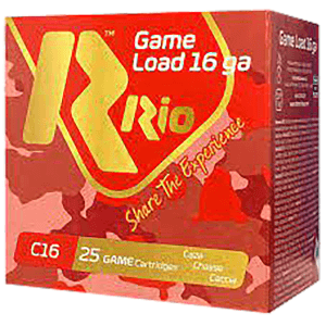 Rio Game Load 16 Gauge 2.75 1-1/8 oz 8 Shot (Box)