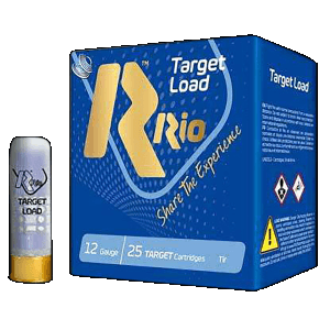 Rio Ammunition Target Load 12 Gauge 2.75 1 1/4 oz 9 Shot TG369 (Box)