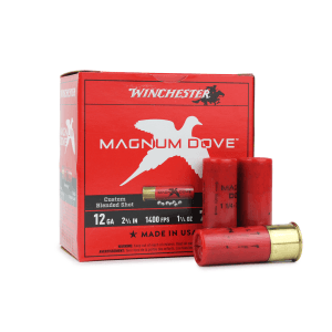 Winchester Magnum Dove 12 Gauge 2-3/4 #7.5/#9 Shot 1-1/4 oz (Box)
