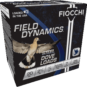 Fiocchi 20 Gauge 2.75 7/8 oz 7 Shot 1225 fps (Box)