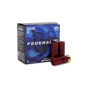 Federal Game Load Heavy Field 12 Gauge 2.75 1-1/8 OZ 8 Shot (Box)