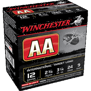 Winchester Aa 12 Gauge 2.75 7/8 oz 9 Shot AANL129 (Box)