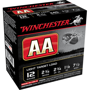 Winchester Aa 12 Gauge 2.75 1 oz 7.5 Shot AAL127 (Box)