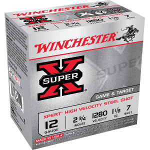 Winchester Super X 12 Gauge 2.75 1 1/8 oz 7 Shot WE12GTH7 (Box)