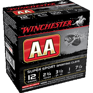 Winchester Aa 12 Gauge 2.75 1 oz 7.5 Shot AASCL127 (Box)