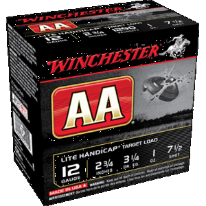 Winchester Aa 12 Gauge 2.75 1 oz 7.5 Shot AAHLA127 (Box)