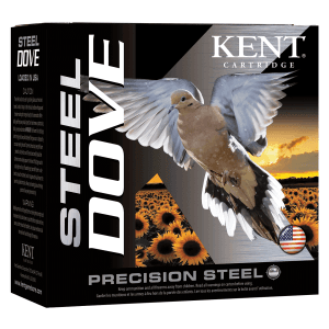 Kent Cartridge Steel Dove 12 Gauge 2.75 1 oz 6 Shot K12SD286 (Box)