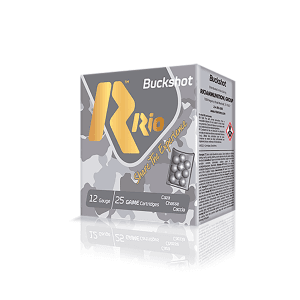 Rio 12 Gauge 2.75 9 Pellets 1 Buck Shot 1345 fps (Box)