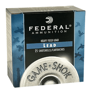 Federal Game-shok 12 Gauge 2.75 1 oz 7.5 Shot H12175 (Box)