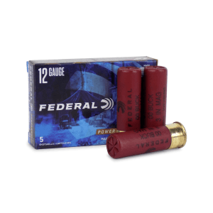 Federal Power-Shok 12 Gauge 3 1-7/8 oz 15 Pellet Magnum 00 Buck (Box)