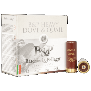 B&P 12 Gauge 2.75 1-1/8 oz 6 Shot 1255 fps (Box)