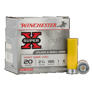 Winchester Super X 20 Gauge 2.75 1 oz 6 Shot XU20H6 (Box)
