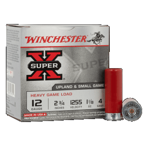 Winchester Super X 12 Gauge 2.75 1 1/8 oz 4 Shot XU12H4 (Box)