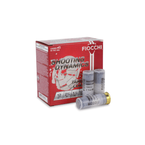 Fiocchi Shooting Dynamics 12GA 2.75 1-1/8OZ #8 Shot Target Load (25 Shell Box)