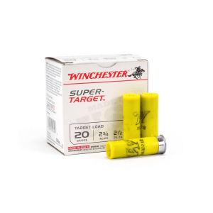 Winchester Super-Target 20 Ga 2-3/4 7/8 OZ No. 7.5 Shot