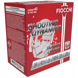 Fiocchi Shooting Dynamics 12 Gauge 2.75 7/8 oz 7.5 Shot (Box)