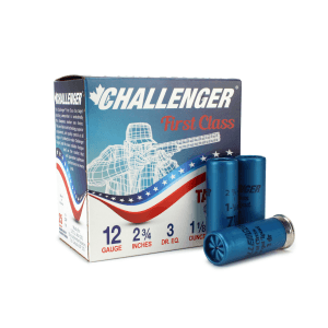 Challenger First Class Target Load 12 Gauge 2.75 1-1/8 oz 1200 FPS 7.5 Shot (Box)