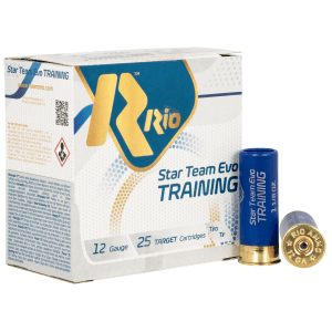Rio Ammunition Star Team Evo 12 Gauge 2.75 1 1/8 oz 8 Shot STT328 (Box)