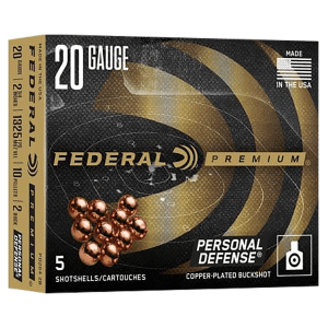 Federal Premium 20 Gauge 2.75 2 Buck Shot (Box)