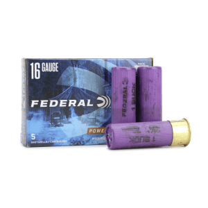 Federal Power-Shok 16 Gauge 2.75 1-3/16 oz #1 Buckshot (Box)