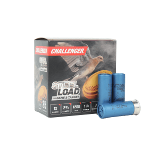 Challenger Steel Game & Target 12 Gauge #7 Steel Shot (Box)