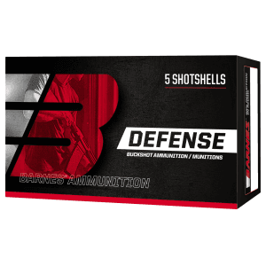 Barnes Bullets Defense 12 Gauge 2.75 9 Pellets 00 Buck 32009 (Box)