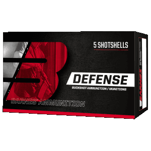 Barnes Bullets Defense 12 Gauge 2.75 21 Pellets 4 Buck 32012 (Box)