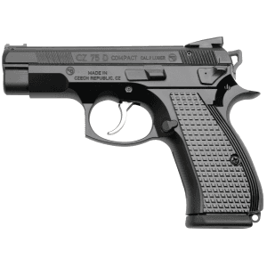 CZ(R) - 91048 - CZ 75 D PCR Compact 9mm Luger 3.9" Semi Auto 15+1 Black Pistol