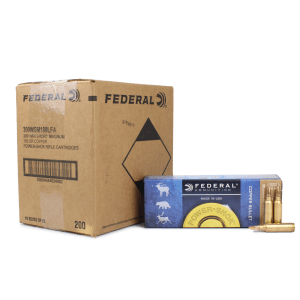 Federal Premium Power-Shok Copper Rifle 300 WSM 180 Gr Copper HP (Case)