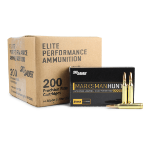 Sig Sauer Marksman Hunter 7mm Rem Mag 160 Gr Sierra Gameking HPBT (Case)