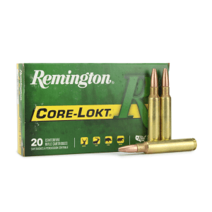 Remington Core-Lokt 338 Rem Ultra Mag 250 Gr Pointed Soft Point (Box)