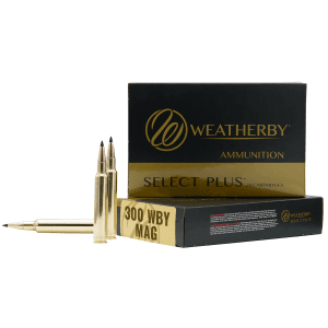 Weatherby Select Plus 300 Wthby Mag 180 Grain Barnes Tipped TSX Lead Free (Box)