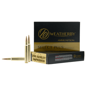 Weatherby Select Plus 280 Ackley Improved 139 Gr Hammer Custom (Box)