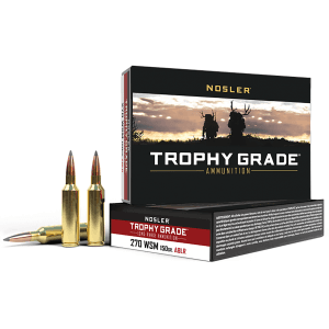 Nosler Trophy Grade 270 WSM 150 Gr Nosler Spitzer AccuBond Long Range (Box)