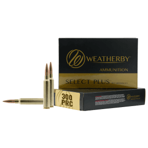 Weatherby Select Plus 300 PRC 195 Gr Hammer Custom (Box)