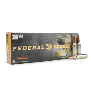Federal Premium 300 WSM 180 Gr Nosler Partition (Box)