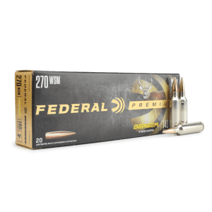 Federal Premium 270 WSM 140 Gr Berger Hybrid Hunter (Box)