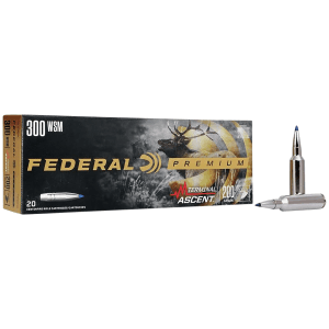 Federal Premium 300 WSM 200 Gr Terminal Ascent (Box)
