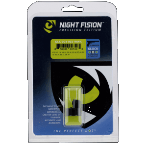 Night Fision Suppressor Height Sight Set Glock 17/19 White/White