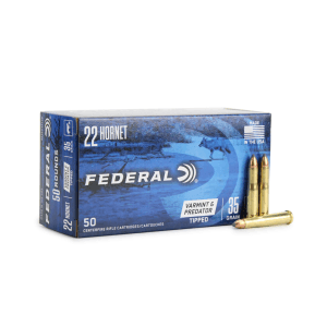 Federal Varmint & Predator 22 Hornet 35 Gr Tipped Varmint (Box)