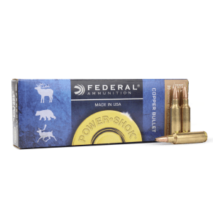 Federal Premium Power-Shok Copper Rifle 300 WSM 180 Gr Copper HP (Box)
