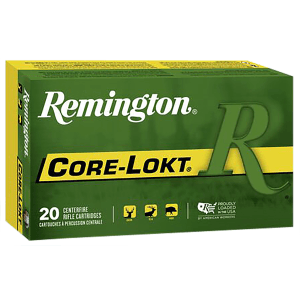 Remington Core-lokt 338 Win Mag 225 Gr Pointed Soft Point Core Lokt (Box)