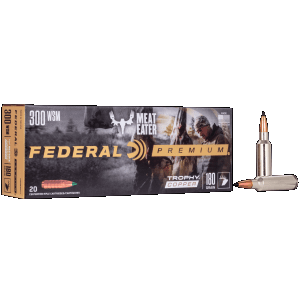Federal Premium 300 WSM 180 Gr Trophy Copper (Box)