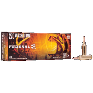 Federal Fusion 270 WSM 150 Gr Fusion Soft Point (Box)