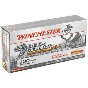 Winchester Deer Season 300 WSM 150 Grain Lead Free Copper Extreme Point (Box)