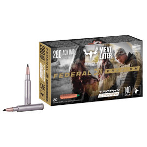 Federal Premium 280 Ackley Improved 140 Gr Trophy Copper (Box)