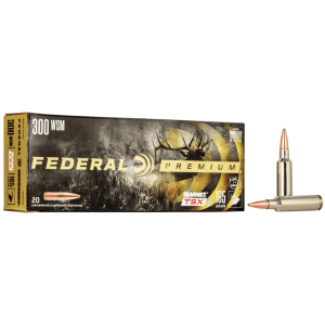 Federal Premium 300 WSM 165 Gr Barnes TSX (Box)