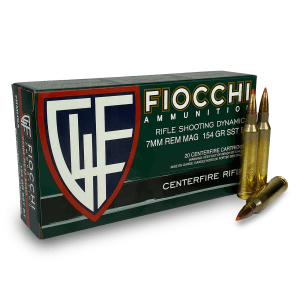 Fiocchi Hyperformance 7mm Rem Mag 154 Grain SST BT (Box)